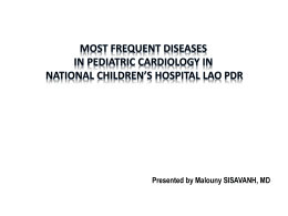 freq. cardiac disease in Lao PDR (1)x