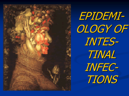 05. Epidemiology of intestinal infections