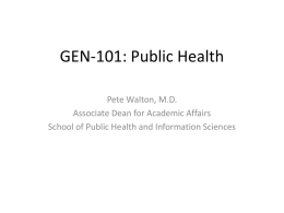 GEN-101 20130930 - University of Louisville Public