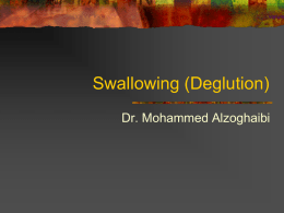 Swallowing (Deglution), (3)