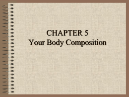 chapter 9 managing your weight