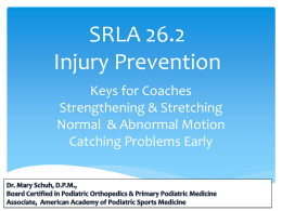 26.2 Injury Prevention