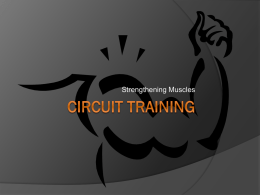 Circuit Training - Weber State University