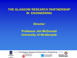 GRP Presentation - Edinburgh Research Partnership in Engineering