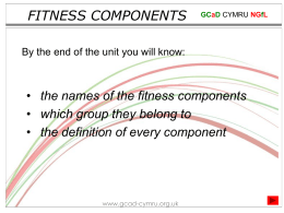 Fitness Components