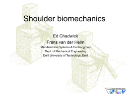 Shoulder biomechanics - International Shoulder Group