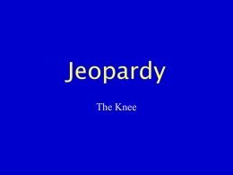 HSTE Jeopardy