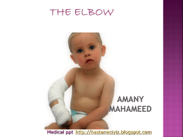 The Elbow - Hastaneciyiz's Blog