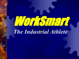 The Industrial Athlete