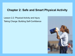 2.2 Physical Activity and Injuries