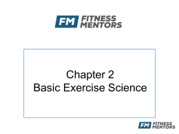 Chapter 2 - Fitness Mentors