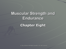 Ch08 Muscular Strength