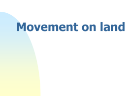 Movement on Land