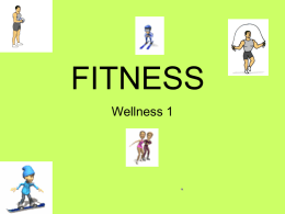 Fitness Key Concepts