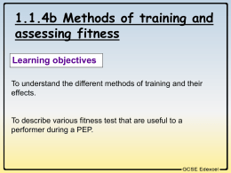 Methods of Training PowerPoint