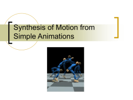 Human Motion Synthesis (II)