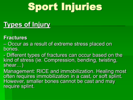 Sport Injuries - Mr-Corrente