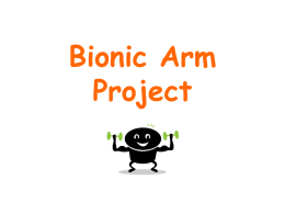 Bionic Body Part Project