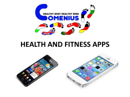 health and fitness apps - Healthy Body Healthy Mind