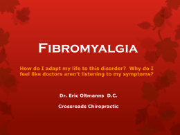 Fibromyalgia - Midtown Fitness