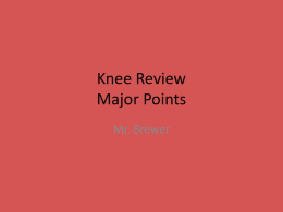 Knee Unit Review