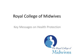 Royal College of Midwives Health Protection