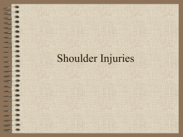 Shoulder Injuries