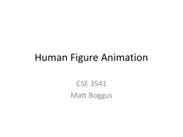 19 - Human Figure Animationx