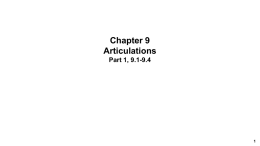 Chapter 9-articulationsx