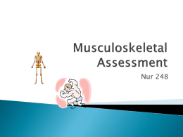 Health Assessment Chapters 21-23