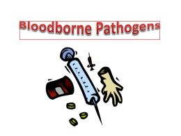 Bloodborne Pathogens PPT