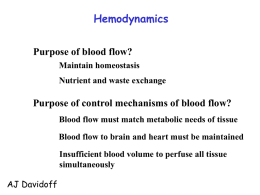 Hemodynamics