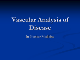Vascular Analysis of Disease