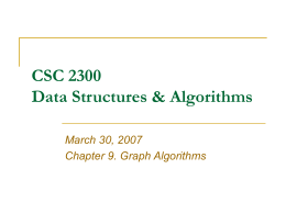 CSC 2500 Computer Organization