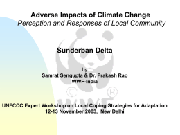 Adverse Impacts of Climate Change Perception and Responses of