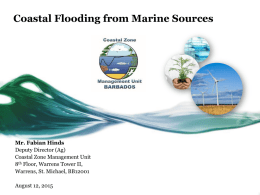 Coastal Flooding from Marine Sources
