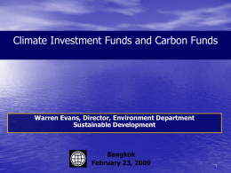 Development and Climate Change: A Strategic