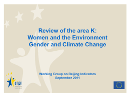 Gender and Climate Change_WG15Sept