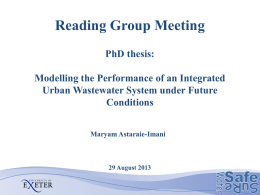 Improved Integrated Urban Wastewater System Operational Control