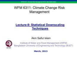 Lecture-9_Statistical_Downscaling_2012
