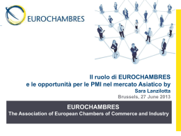 EUROCHAMBRES PowerPoint presentation