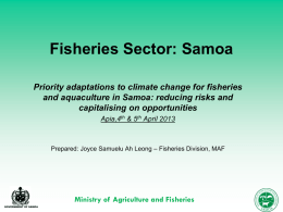 Ministry of Agriculture and Fisheries