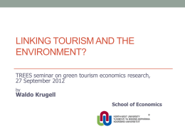Green tourism seminar