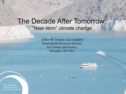 Predicting “near-term” climate change
