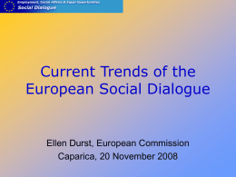 European Social Dialogue