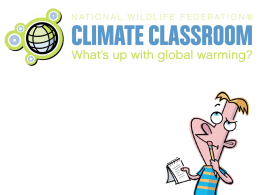 What is global warming? - National Wildlife Federation