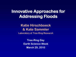 Flood Hydroclimatology and Its Applications in Western