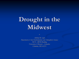Drought in the Midwest - University of Missouri