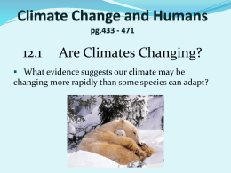 Climate Change and Humans pg.433