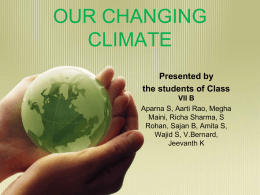 presentation on climate change